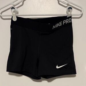 Nike Pro Women's Athletic Black Shorts